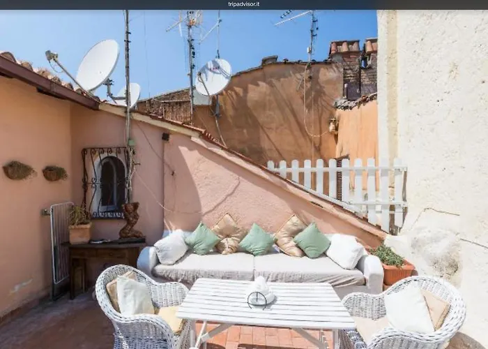 BBHOMEROME - Terrace Navona Penthouse View Luxury
